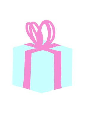 hediye paketinin titreşimli hareketli animasyonu