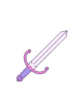 Çizgi film kılıcının canlandırma etkisi
