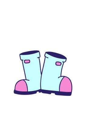 Wellington çizmelerinin zıplama hareketi animasyonu