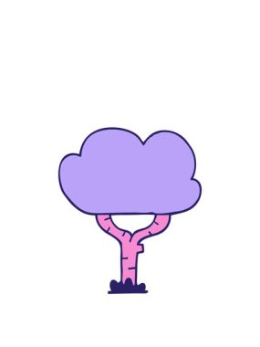 bir ağaç çiziminin animasyonunu genişletiyor