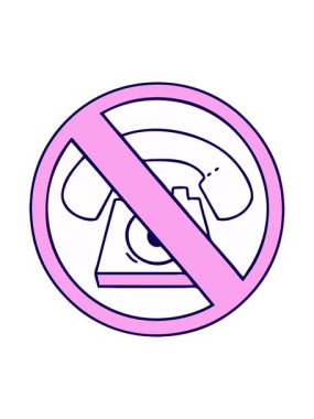 Telefonsuz şirin çizgi filmin neon ışık efektleri işaretlenmeye izin veriyor.