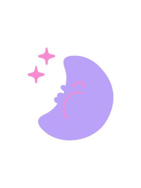 Ay ve yıldızların radyoaktif ışıldayan animasyonu