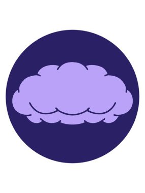 Gri bir bulutun hareketli görüntüsü