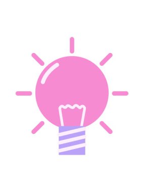 Parlak ampulün basınçlı animasyonu