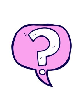 Serbest konuşma baloncuğu soru işaretinin neon ışık efekti animasyonu