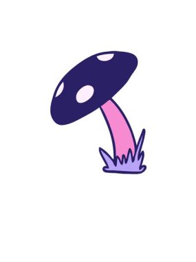 Bir kurbağa dışkısının karikatür karalamalarının yükselişi ve yüzdürülmesi