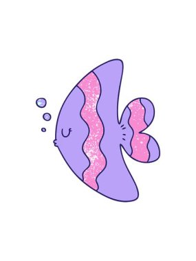 attention grabbing animation of fun cartoon fish