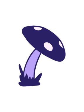 Bir kurbağa dışkısının karikatür karalaması dönen hareket animasyonu