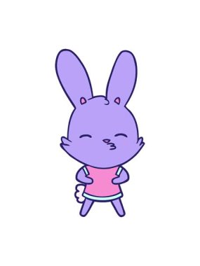 Bob ve Duraklat Meraklı tavşan çizgi filminin animasyonunu