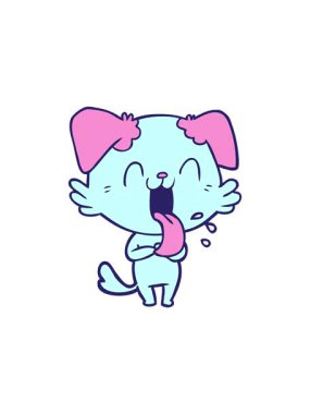 Çizgi film soluyan köpek animasyonu satışı