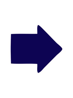 işaret eden bir okun tasarım ögesinin neon ışık efekti canlandırması