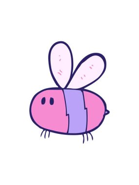 Mutlu vızıldayan arıların hareketli animasyonu