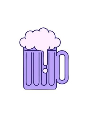 attention grabbing animation of image of a beer tankard