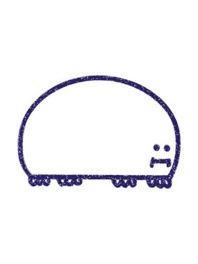 Böcek Kömür Çiziminin parlak ışık efekti canlandırması