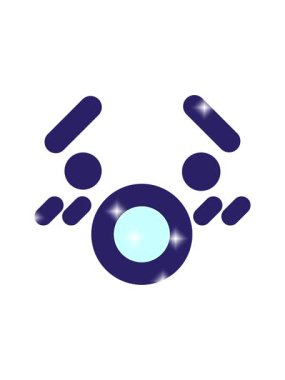 Şok olmuş yüz simgesinin simge etkisi