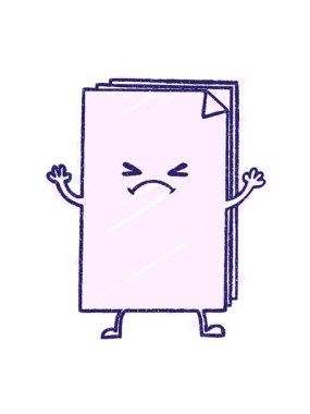 Kağıt Yığını Tebeşir Çiziminin hareketli animasyonu