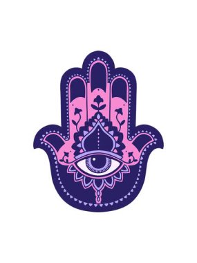 Bir hamza 'nın ikonik dövme görüntüsünün basınçlı canlandırması