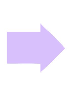 Bir ok sembolünün düz sembolünün neon ışık efekti canlandırması