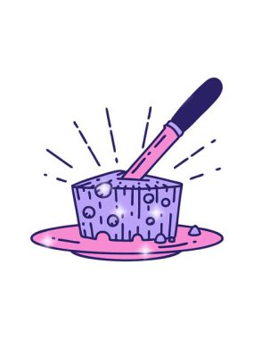 Geleneksel peynir dövme tabağının ışıltı etkisi