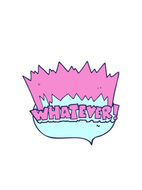 El yazması konuşma baloncuğu çizgi filminin göz kırpan radyal çizgileri.