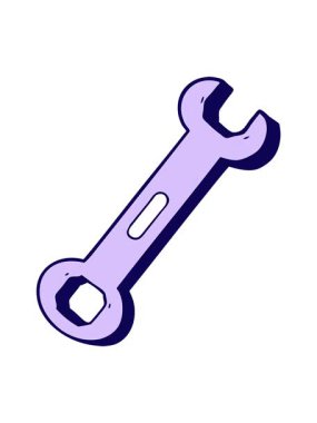 Bir anahtarın neon ışık efekti canlandırması