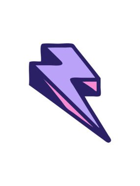 Şimşek çiziminin hareketli görüntüsü