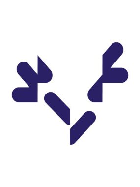 Öfkeli kuş suratlı simgenin bölünmüş hareket animasyonu