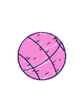 Basketball Chalked Drawing 'in satış flaş animasyonu