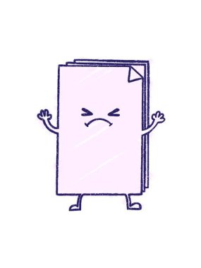 Kağıt Yığını Tebeşir Çiziminin dönen hareket animasyonu