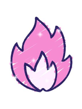 Tebeşir çiziminin ışıltılı etkisi