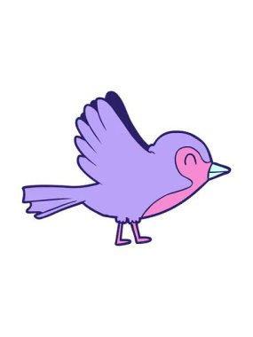 Çizgi film Robin 'in efekt animasyonunu göster