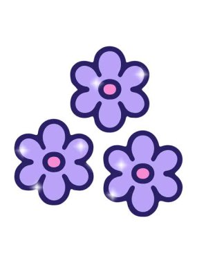 Basit bir çiçeğin ışıltı etkisi