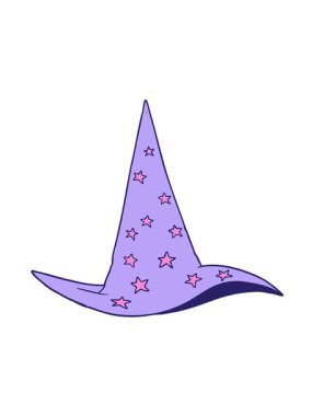 Sihirbaz şapkasının hareketli animasyonu