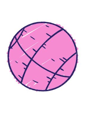 Basketbol Tebeşir çizgi filminin animasyonunu salla ve durdur