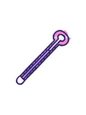 Termometre Tebeşir Çiziminin hareketli animasyonunu oynat