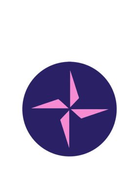 Bir yıldız sembolünün ikonik dövme biçimindeki hareketli animasyonu