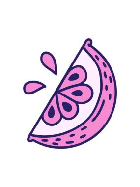 Bir dilim limon görüntüsünün titreşimli hareketi