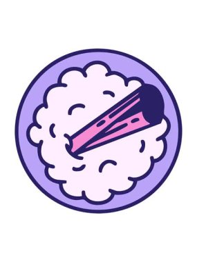 Tarçın çubuğu çizimiyle geleneksel Brezilya canjica hareketinin animasyonunu oynat