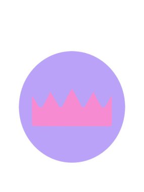 Bir tacın ikonik dövme şeklindeki görüntüsünün canlandırılması