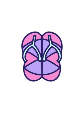 Brezilya tarzı sandalet satışı animasyonu.