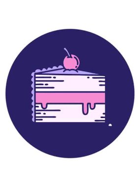 Pasta çemberi işaretinin titreyen hareketi