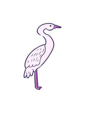 Çizgi film leyleğinin ışıltı etkisi