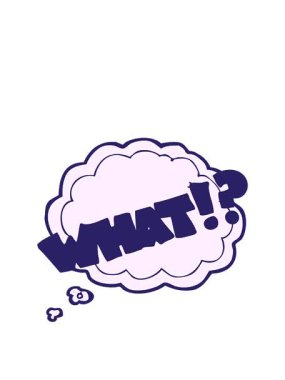 Serbest ve çizilmiş düşünce baloncuğu çizgi filminin animasyonunu genişletiyorum.