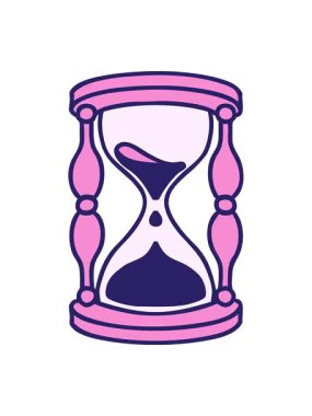 Bir dövmenin geleneksel bir saat camı tarzında basınçlı canlandırması