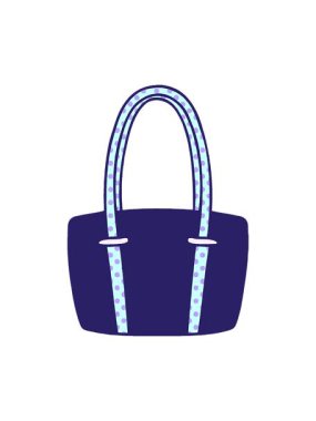 Kırmızı büyük bir çantanın çizilmiş karikatürünü oynat ve duraklat.