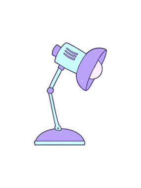 Dikkat çekici çizgi film lambası animasyonu