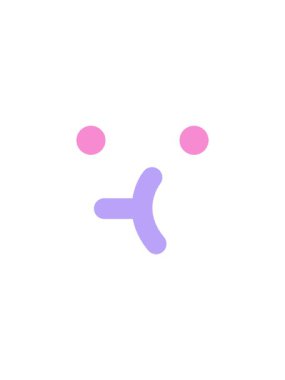 Basit yüz simgesinin satış flaş animasyonu