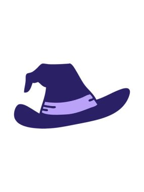 Ürkütücü cadı şapkasının hareketli animasyonu