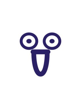 Şaşırtıcı yüz simgesinin yıldız patlaması etkisi animasyonu