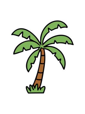 Brezilya plaj palmiyesinin canlandırma efekti